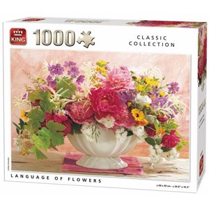 King International (05377) - "Language of Flowers" - 1000 pièces
