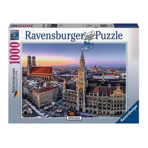 Ravensburger (19426) - "Vue de Munich" - 1000 pièces