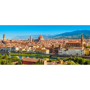 Castorland (B-060078) - "Panorama of Florence" - 600 pièces