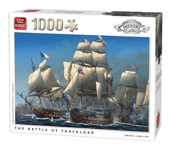 King International (05397) - "The Battle of Trafalgar" - 1000 pièces