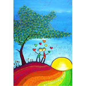 Grafika Kids (01719) - Anne Poire, Patrick Guallino: "Signes et Sillons de Bonheur" - 12 pièces