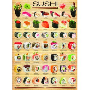 Eurographics (6000-0597) - "Sushi" - 1000 pièces