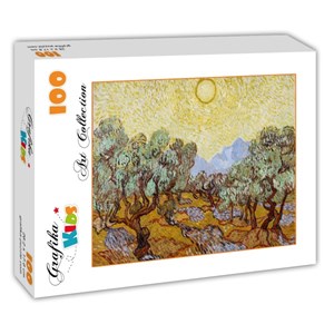 Grafika Kids (00340) - Vincent van Gogh: "Les Oliviers, 1889" - 100 pièces