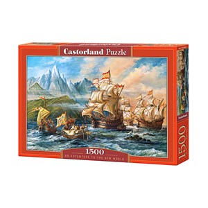 Castorland (C-151349) - "L'Aventure vers le Nouveau Monde" - 1500 pièces