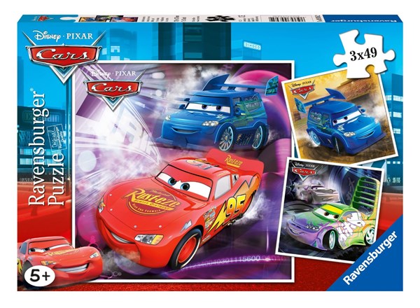 Ravensburger (09305) - "Cars : Sur la piste de course" - 49 pièces
