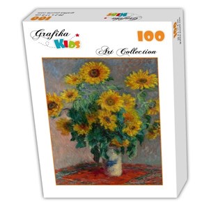 Grafika (00457) - Claude Monet: "Bouquet de Tournesols, 1881" - 100 pièces