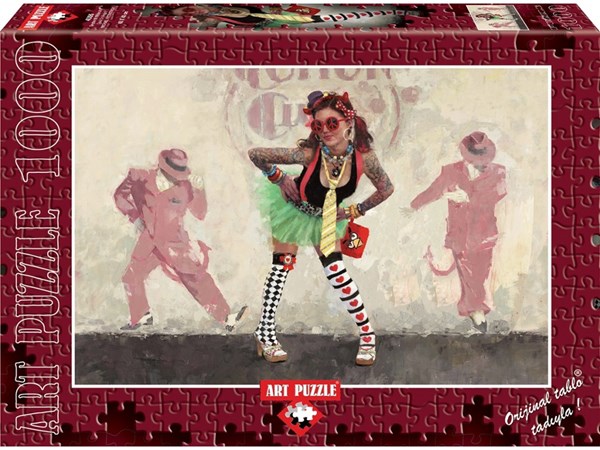 Art Puzzle (4355) - "Ange ou Démon?" - 1000 pièces