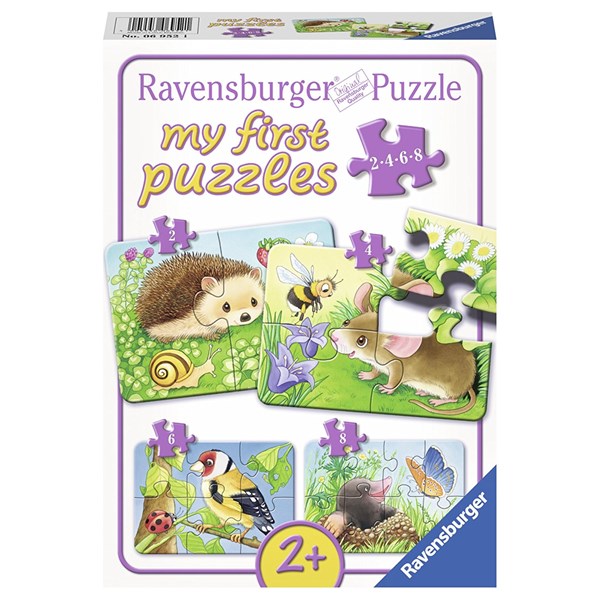 Ravensburger (06952) - "Animaux de la Forêt" - 2 4 6 8 pièces