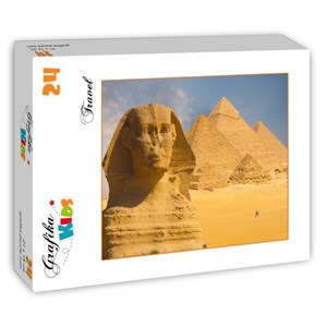 Grafika Kids (01141) - "Sphinx and Pyramids at Giza" - 24 pièces