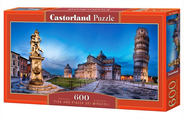 Castorland (B-060276) - "Pisa and Piazza dei Miracoli" - 600 pièces