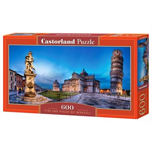 Castorland (B-060276) - "Pisa and Piazza dei Miracoli" - 600 pièces