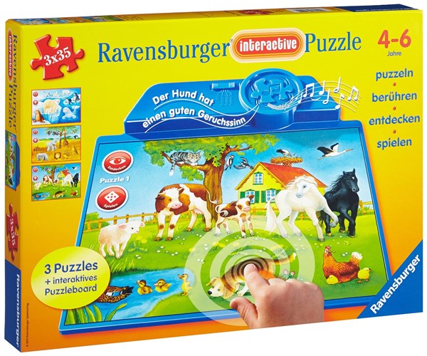 Ravensburger (07501) - "Animaux du Monde (en allemand)" - 35 pièces