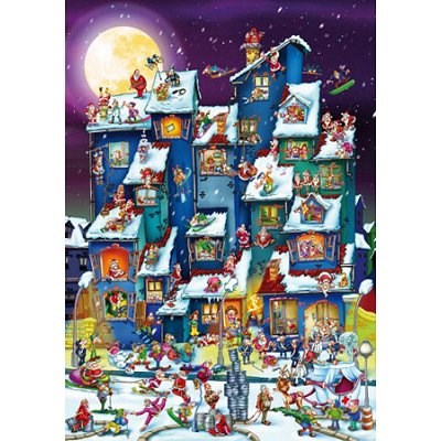 D-Toys (61218-CC07) - "Pagaille de Noël" - 1000 pièces