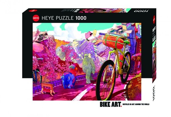 Heye (29677) - "Tour in Pink" - 1000 pièces