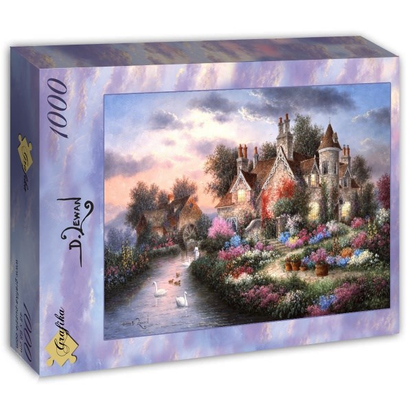 Grafika (T-00508) - Dennis Lewan: "Mill Creek Manor" - 1000 pièces