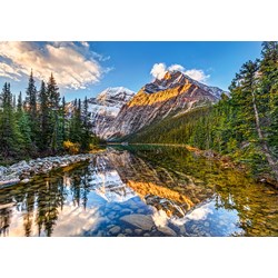 Castorland (B-52455) - "Morning Sunlight in the Rockies" - 500 pièces