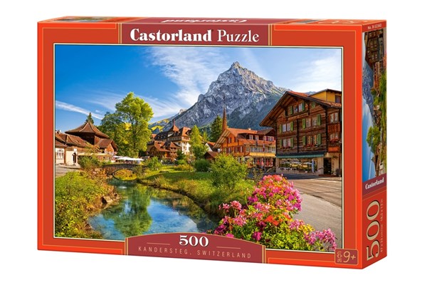 Castorland (B-52363) - "Kandersteg, Suisse" - 500 pièces