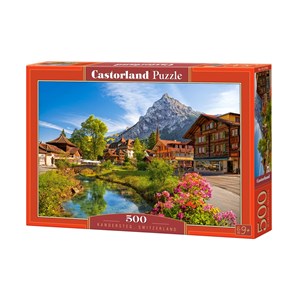 Castorland (B-52363) - "Kandersteg, Suisse" - 500 pièces