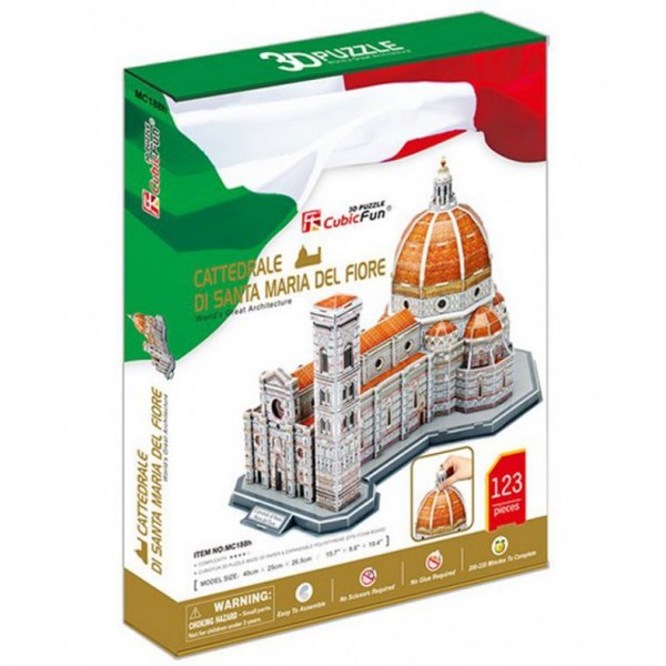 Cubic Fun (MC188H) - "Cathédrale Santa Maria del Fiore, Florence, Italie" - 123 pièces