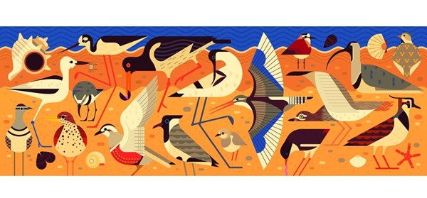 Djeco (07648) - "Birds" - 1000 pièces