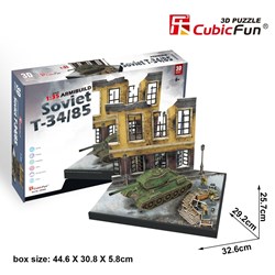 Cubic Fun (JS4202h) - "Soviet T34/85" - 213 pièces
