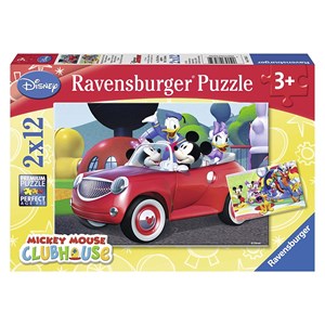 Ravensburger (07565) - "Mickey et ses Amis" - 12 pièces