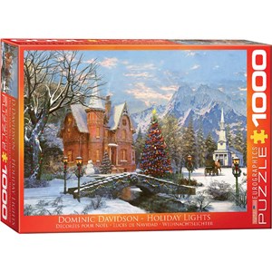 Eurographics (6000-0669) - Dominic Davison: "Holiday Lights" - 1000 pièces