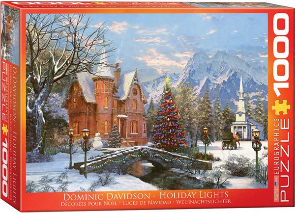 Eurographics (6000-0669) - Dominic Davison: "Holiday Lights" - 1000 pièces