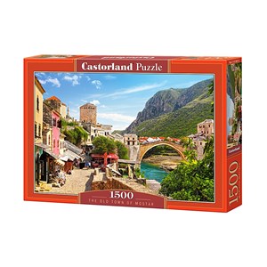 Castorland (C-151387) - "Vieille Ville de Mostar, Bosnie-Herzégovine" - 1500 pièces