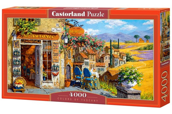 Castorland (C-400171) - "Colors of Tuscany" - 4000 pièces
