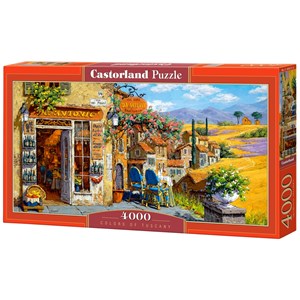 Castorland (C-400171) - "Colors of Tuscany" - 4000 pièces