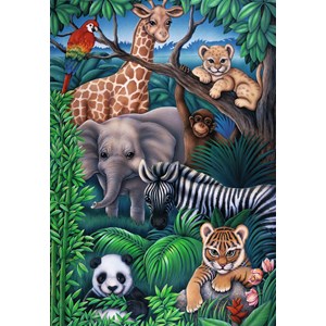 Ravensburger (08601) - "Animaux de la jungle" - 35 pièces