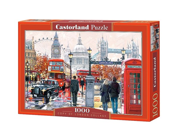 Castorland (C-103140) - Richard Macneil: "London Collage" - 1000 pièces