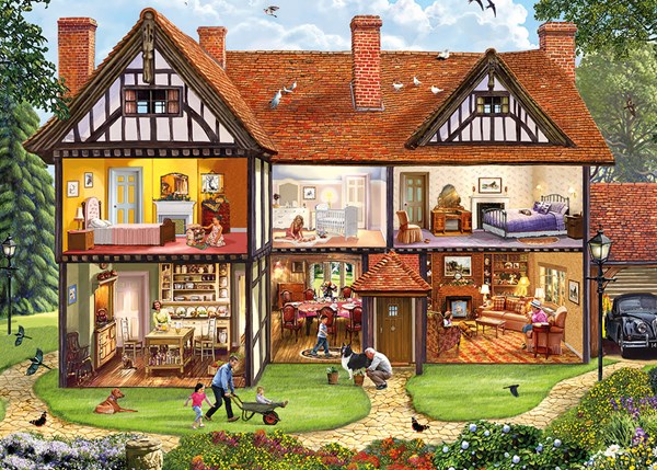 Gibsons (G6190) - Steve Crisp: "Behind Closed Doors" - 1000 pièces