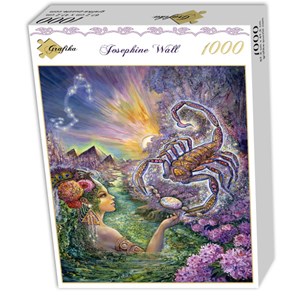 Grafika (00827) - Josephine Wall: "Signe du Zodiaque, Scorpion" - 1000 pièces