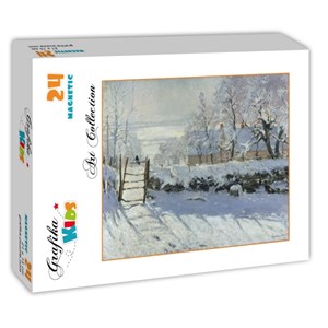 Grafika (00226) - Claude Monet: "La Pie, 1868-1869" - 24 pièces