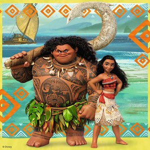 Ravensburger (21272) - "Vaiana + Memory" - 25 36 49 pièces