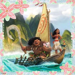 Ravensburger (21272) - "Vaiana + Memory" - 25 36 49 pièces