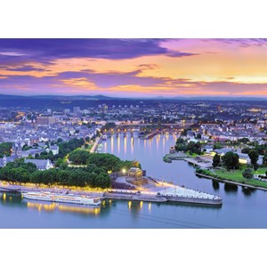 Ravensburger (19782) - "Koblenz" - 1000 pièces