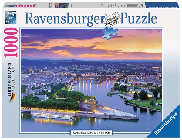Ravensburger (19782) - "Koblenz" - 1000 pièces