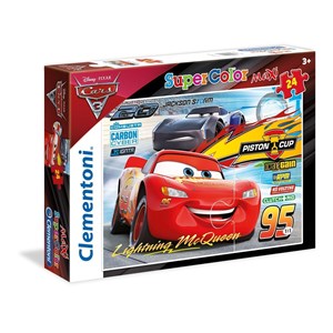Clementoni (24489) - "Cars 3" - 24 pièces