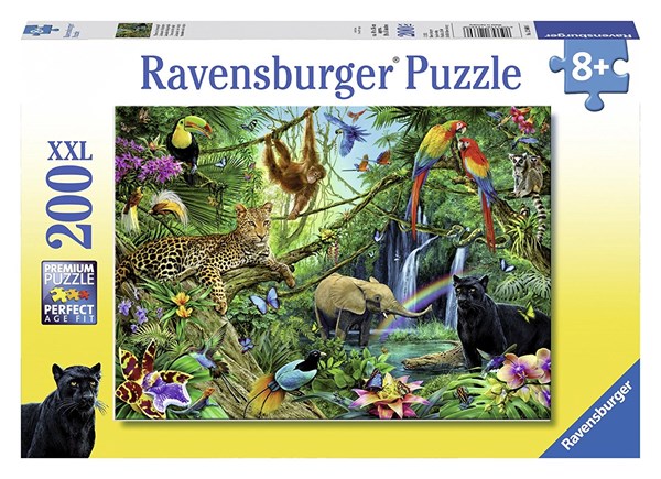 Ravensburger (12660) - "Animaux de la jungle" - 200 pièces