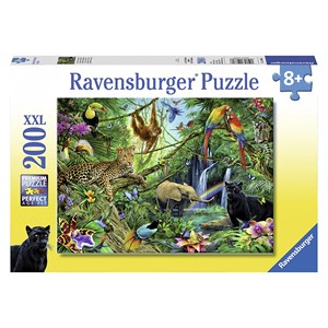 Ravensburger (12660) - "Animaux de la jungle" - 200 pièces