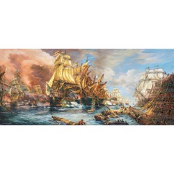 Castorland (B-060252) - "Battle at the Sea" - 600 pièces
