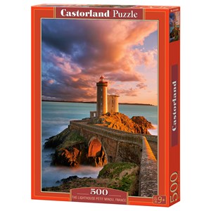 Castorland (B-52530) - "Phare de Petit Minou, France" - 500 pièces