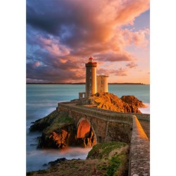 Castorland (B-52530) - "Phare de Petit Minou, France" - 500 pièces