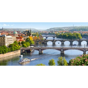 Castorland (C-400096) - "Pont Vltava, Prague" - 4000 pièces