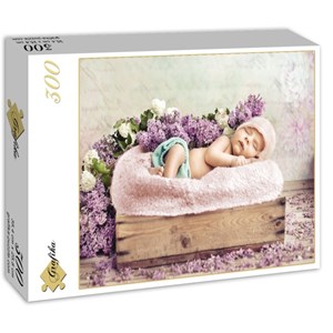 Grafika (01610) - Konrad Bak: "Baby sleeping in the Lilac" - 300 pièces