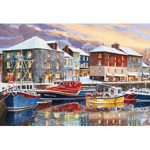 Gibsons (G2708) - "Padstow in Winter" - 250 pièces