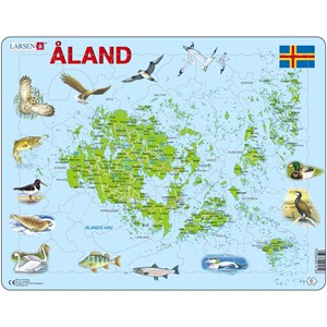 Larsen (A12) - "Carte des Iles Åland" - 61 pièces